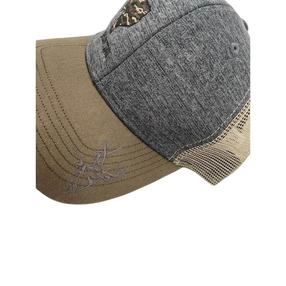 Dri-Duck Wildlife Series‎ Buck Head Mesh Trucker Snapback Hat Texas Hunting Cap